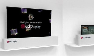 LG plans to sell TVs that roll up like posters in 2019